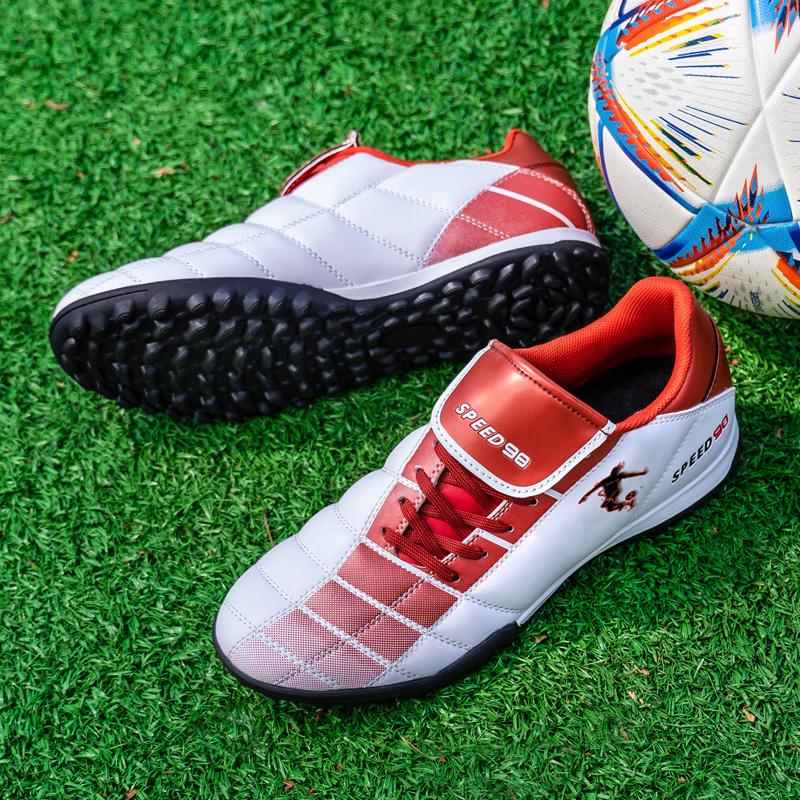 New Men Football Field Boots Studded Society Indoor Cleats Soccer Shoes Tf/Fg Comfortable Unisex Outdoor Match Training Sneaker