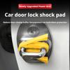 Universal Car Door Lock Protector 4PCS Anti-Collision Buffer Pads Shock-Absorbing Silicone Pad for Door Edge Scratch Prevention
