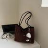 Borsa Casual di Grande Capacità per Donne, Studentesse Universitarie, Borsa per le Lezioni, Borsa Tote Monospalla alla Moda per il Pendolarismo