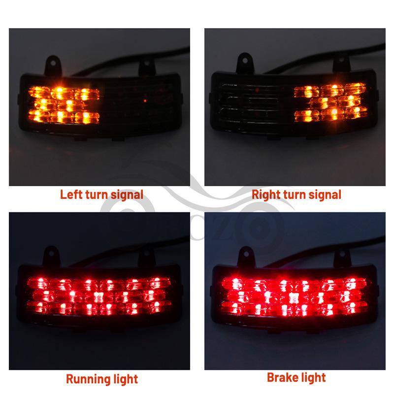 Harley Road Glide & Road King Taillight Turn Signals - Custom Modified Parts