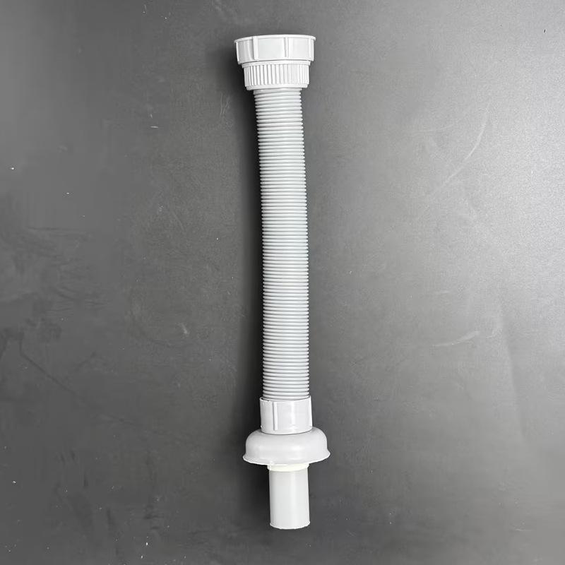1/5 st Universal Gängad Avloppsrör 45/56 mm Flexibel Korrugerad Diskho Avloppsslang För Köksdiskho Handfat Avloppsrör Tillbehör