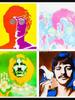 John Lennon Beatles Ringo, Paul, George, John Maglietta Classica