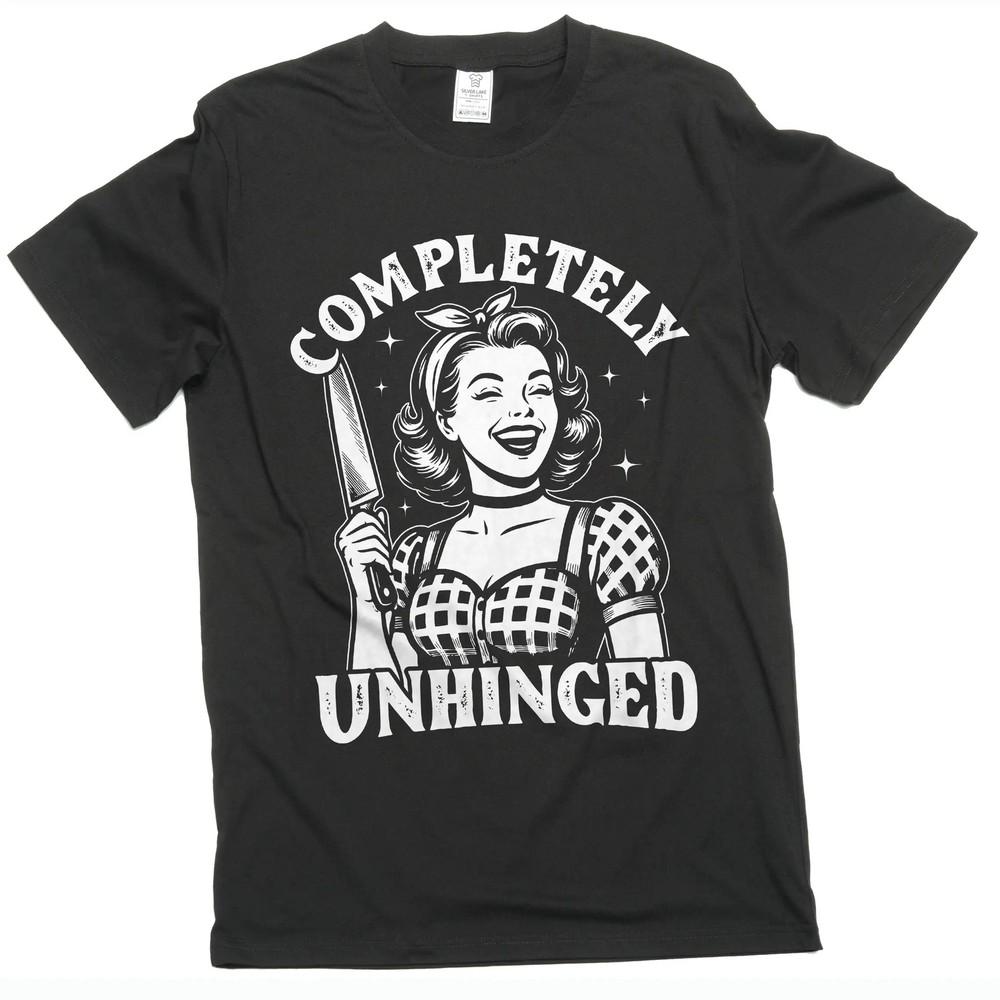 

Смешная футболка на Хэллоуин Полностью безумная юмористическая футболка в подарок жене 3XL