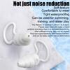Soft Silicone Ear Plugs Waterproof Reusable 1 Pair Professional swimming Sleep Noise Reduction Earplugs Sound Insulation Ear Protector
