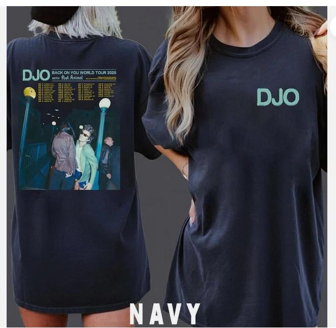 DJO Back on You World Tour 2026 Concert Inspired Unisex T-Shirt XL