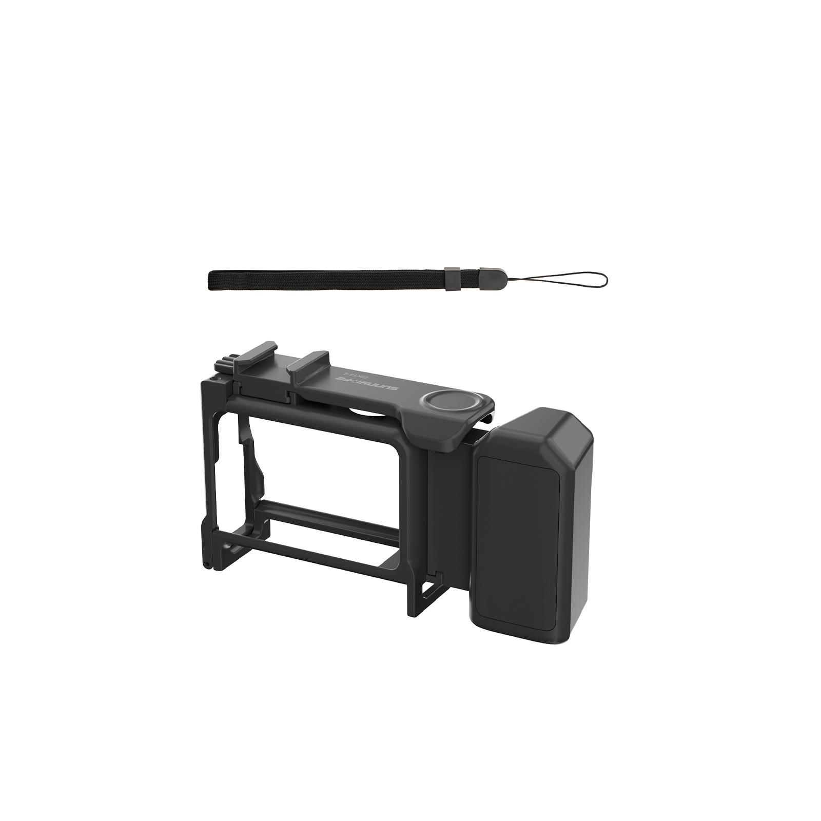

Street Grip Kit For DJI Osmo Action 6 Hand Grip Mount Quick Release Rabbit Cage with Shutter Button Protective Frame
