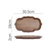 Zhishe Walnut Wood Serving Tray