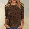 Women's Fashionable Retro Polka Dot Top Versatile Casual for Everyday Wear