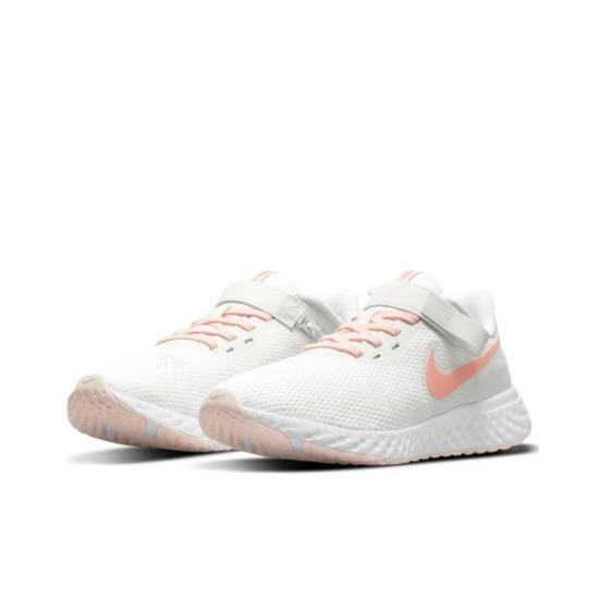 Women's Nike Wmns Revolution 5 FlyEase Summit White Crimson Bliss BQ3212-109