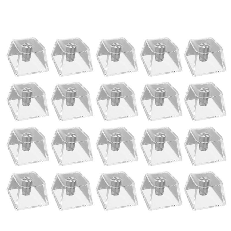 Originale Tastenkappen Mechanische Tastaturen Tastenkappen Leer Angepasst Gamer Transparent Kristalltastenkappen Mx Schalter Original H