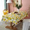 Lemon Tablecloth Decorative Rectangular Kitchen Dining Birthday Party Table Cover Tea Cloth Table Cover Waterproof Mantel Mesa