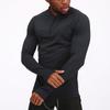 Men's Long Sleeve Quick-Dry Compression Sportswear for Running & Basketball