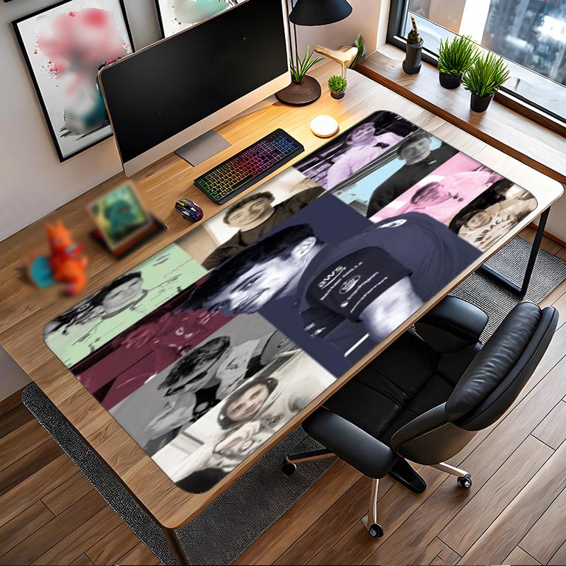 C-charles Leclerc F1 Racing Mouse Pad - Non-Slip Rubber Base,Smooth Surface Work,Gaming,Office,Home Use,Desk Mouse Pad