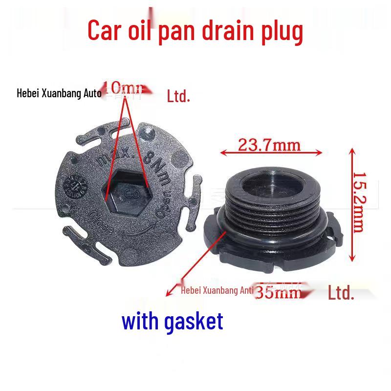 Oil Pan Drain Plug for BMW 1, 3, 5, 7 Series (Part 11137605018)