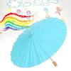 White Blank Paper Umbrella Colorful Oil Paper Umbrella for Kids DIY Painting Craft