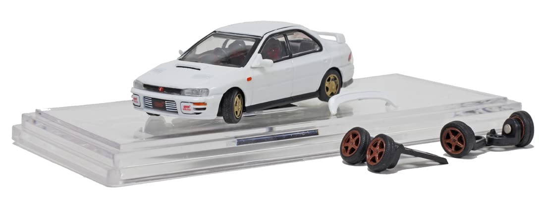 

BM CREATIONS Масштаб Subaru Impreza WRX 1994 Белый Привод 64B0060 1/64 Правый руль белый
