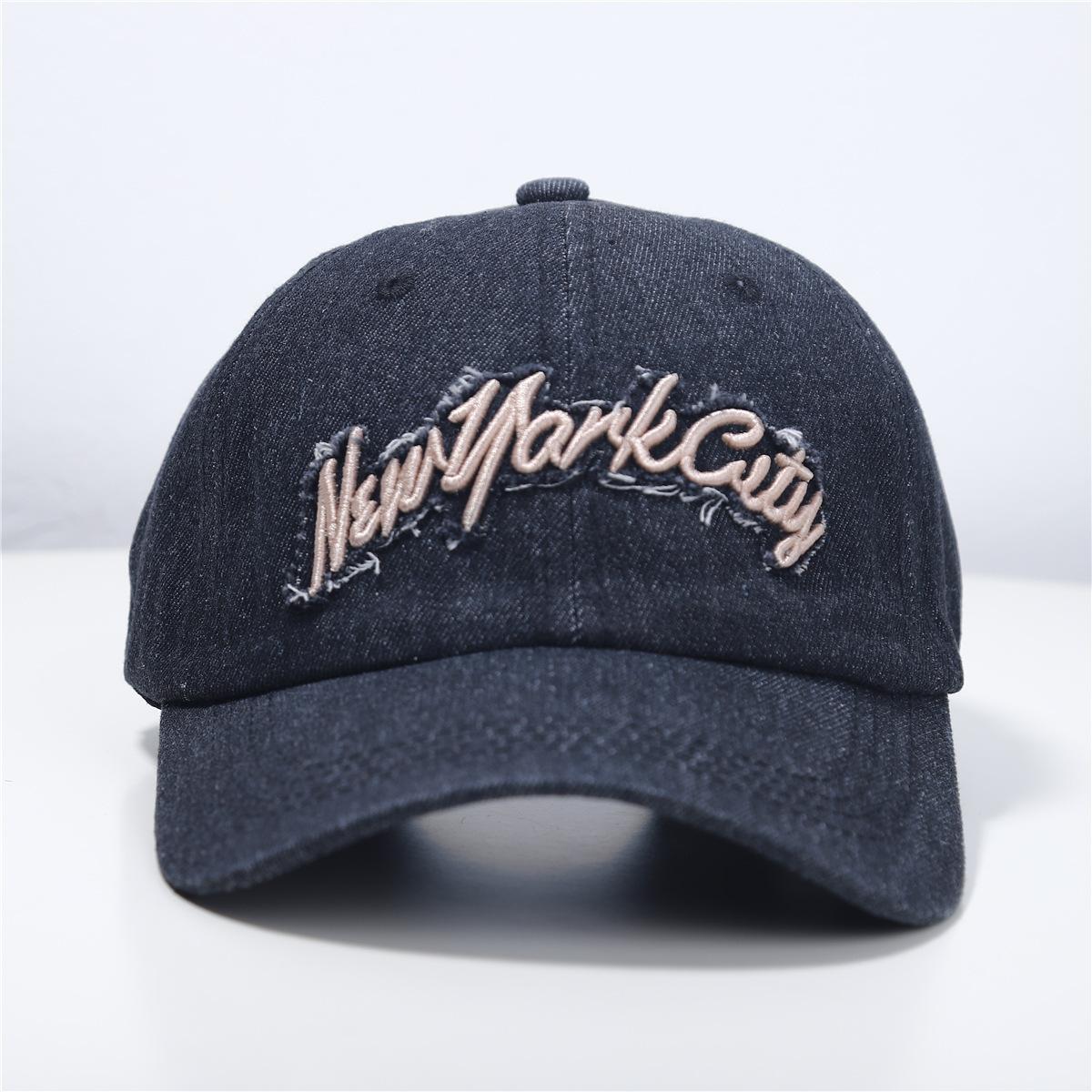 

Женская бейсболка в корейском стиле, подчеркивающая лицо и модный бренд, универсальная бейсболка для защиты от солнца, повседневная модная ковбойская шляпа, шляпа от солнца (adjustable)