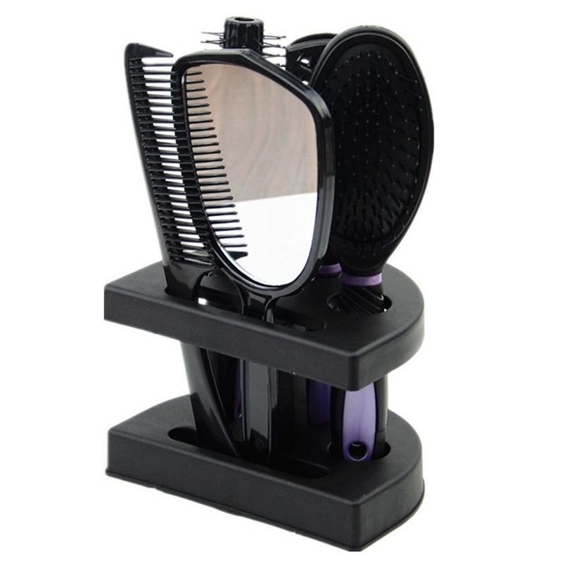 Support de rangement en PP pour peigne de barbier, support de rangement pour peignes de coiffure, brosses, ciseaux, rouleau de fer, support de coiffure