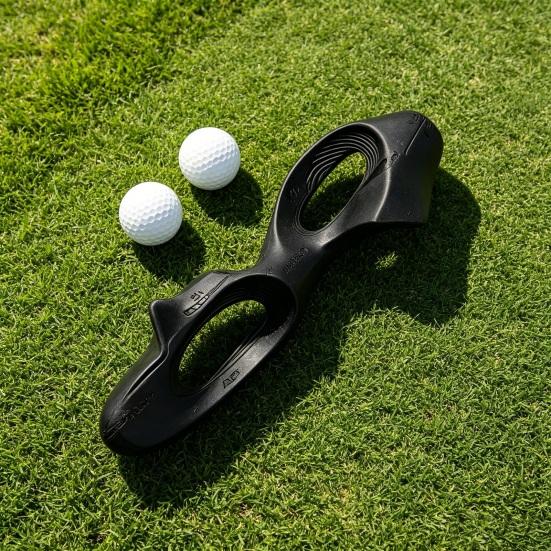 Golf Grip Trainer for Left & Right-Handed Golfers, Golf Training Aid for Correct Hand Positioning, Improve Swing Consistency, Muscle Memory, Golf Club