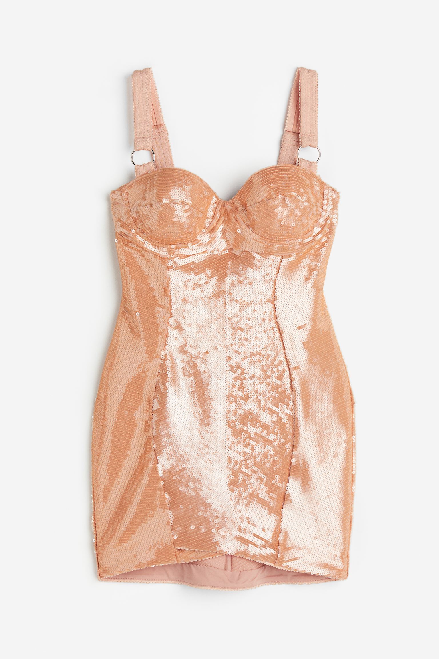 

Мини-платье с пайетками