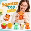 Moldable Animals Squeeze Toy Crunchy Realistic Cat Pinch Sensory Stress Ball  Home Decoration