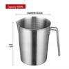 Yicang 1500ml 304 Stainless Steel Measuring Cup with Lid