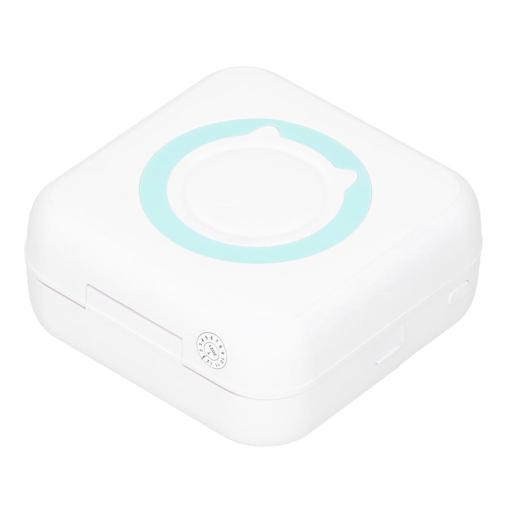 Mini Printer Thermal Portable Wireless Bluetooth Label Wrong Question Printing 200dpiGreen