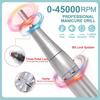Rechargeable 45000 RPM Portable Electric Nail Polish Remover & Polisher V2