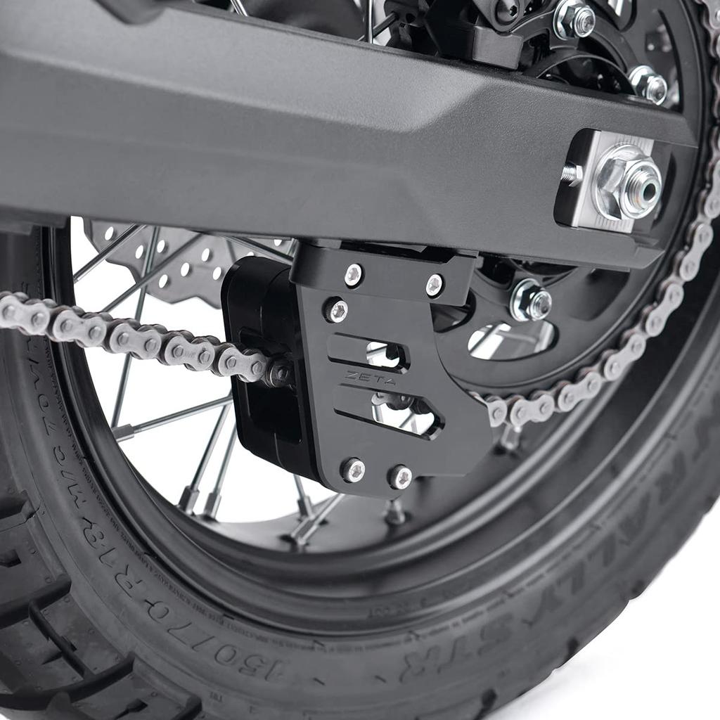 ZETA RACING TENERE700 '20-22, '25 Durable Chain Guide Black Chain