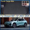 Leather Car Trunk Mat For Deepal S07 S7 2023 2024 2025 Cargo Boot Mats Storage Cushion Carpet Pad Auto Interior Car Accessories