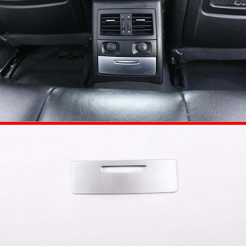 ABS Silver For BMW 3 Series E90 2005-2012 Car Interior Decoration Cover Stickers Dashboard Console Gear Shift Door Handle Trim