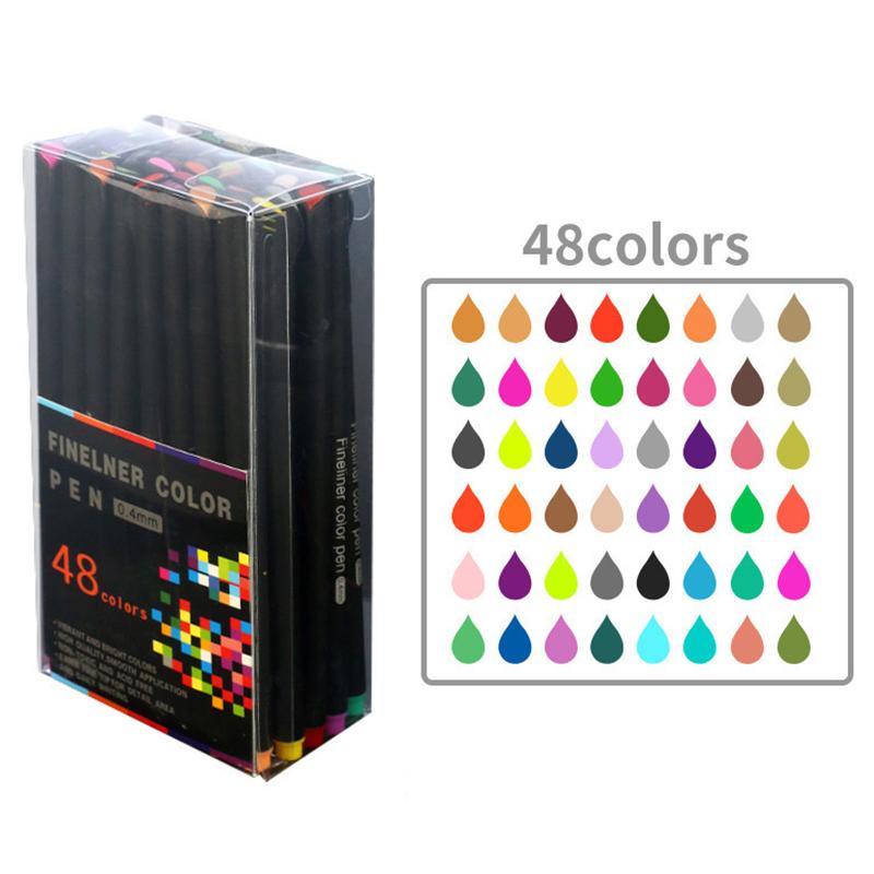Colored Fine Point Markers Drawing Pens, Journal Planner Pens, Fineliner Pen for Writing Note Taking Calendar Agenda Coloring