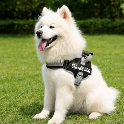 Training Accessories Adjustable Dog Harness Reflective Leash Set Reflective Vest Harness Adjustable Harness Dog Training