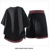Men's High-End Trendy Color-Block Breathable Casual Two-Piece Set