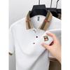 ZYLLO Luxury Short Sleeve Polo Shirt Men New High-end Silk Cotton BreathA1le Paul T-shirt Fashion Casual Men's Wear