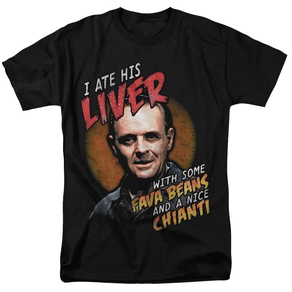 Vintage Tops Horror Movie Print Short Sleeve Retro Y2K Top Cotton Casual Loose Tshirt Sport Street Wear Fans Gift Unisex