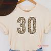 T Shirt Dirty Leopard Th Birthday B Day Bday Cheetah Again Vintage Washed Stylish Homme Versatile Unisex Graphic Soft