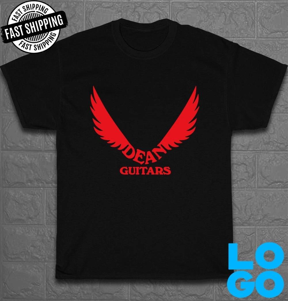 

New Tee Dean Guitars Logo Men s Funny T-Shirt Made In USA Size S to 5XL S
