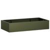 Retaining Wall 6 Pcs 200 X 100 X 40 Cm Steel Olive Green