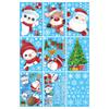 2023 Christmas Window Stickers, Double Sided Display Windows, Holiday Decorative Wall Stickers, Electrostatic Wall Stickers