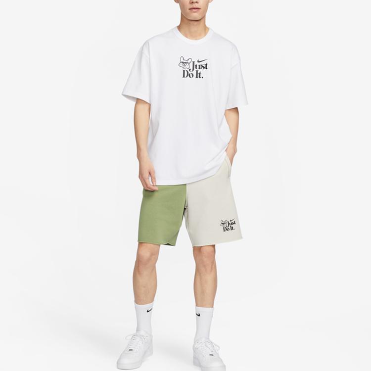 New Nike Casual Shorts Men's Oil Green FV1130-386