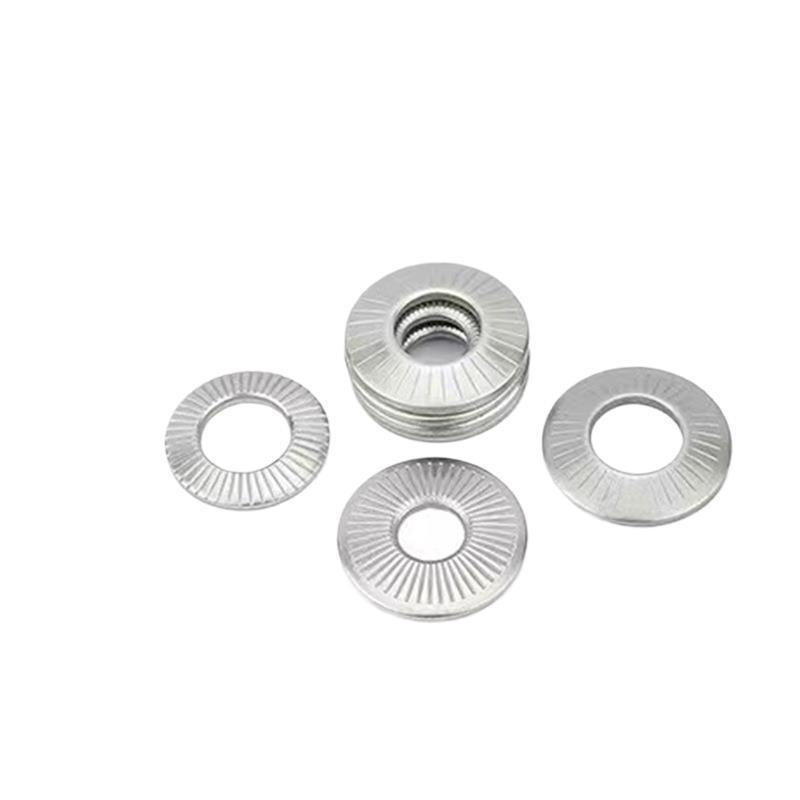 

304 Stainless Steel Embossed Flower Tooth Washer Consult customer service for details
