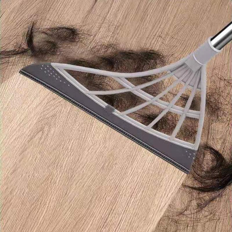 Multifunction Magic Broom 2-in-1 Sweeper Easily Dry the Floor and Remove Dirt Hangable Handle Design for Home  Office