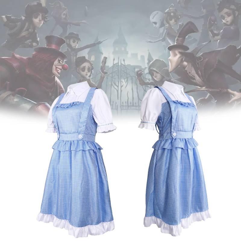 V Identity Dorothy Anime Cosplay Costume Lolita Polyester Dress For Girls Gift