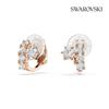Swarovski Clip Earrings Rose Gold Tone 5763822