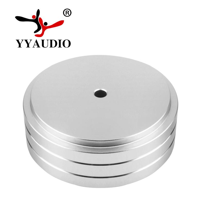 Speakers Spike Pads With Non-Slip Rubber Rings Applicable to Speakers, Subwoofers, Home Theater, Turntable DAC Feet Pad