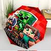 Gamer Print Automatic Open Close Umbrella, Portable Foldable Umbrella, for Outdoor Commute Camping Trip, Ideal Birthday Gift