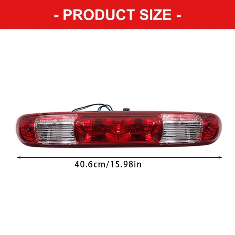 High Mount Third Brake Light Lamp for 2007-2013 GM25890530 Replacement Pickup Truck Third Tail Rear Brake Light