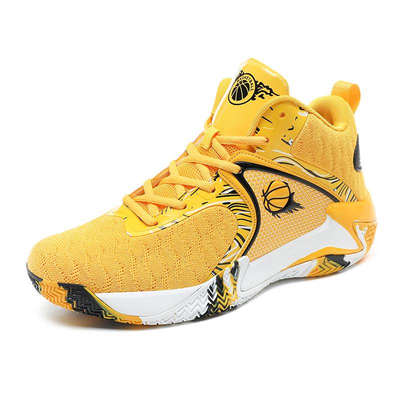 Men's basketball shoes breathable cushioning non-slip wearable sports shoes gym training sports basketball sports shoes women