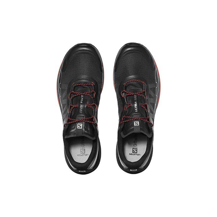 SALOMON Ultra Raid Comfortable Durable Fabric Low Top Running Shoes Unisex Sneakers Black 413167